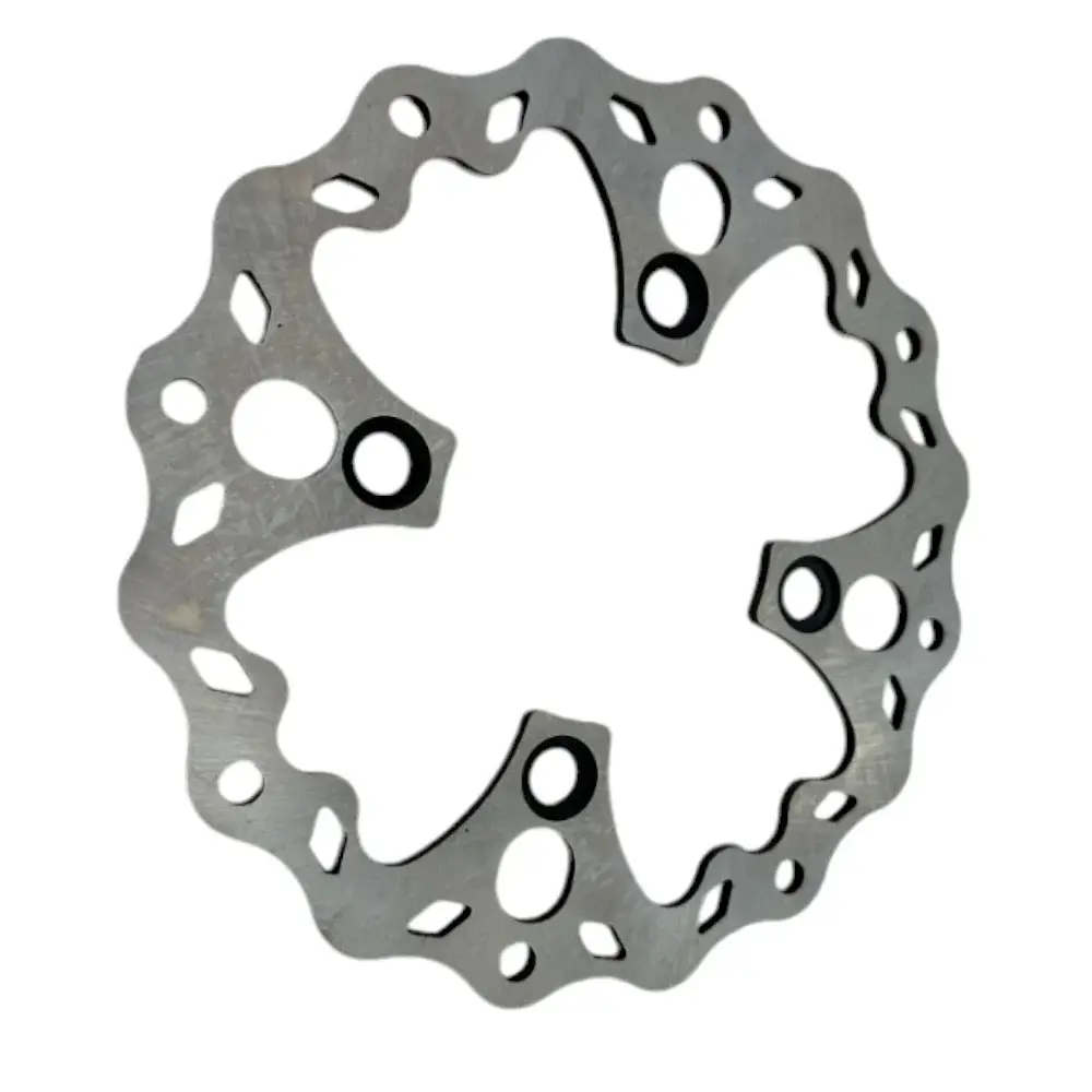 TUTTIO Bolt-Mount Bicycle Brake Disc - Original Soleil01 Ebike Replacement, Vented Hole Pattern Metal Disc for Safety