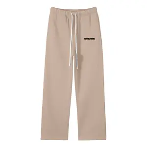Coltur Straight Leg Tan Sweatpants