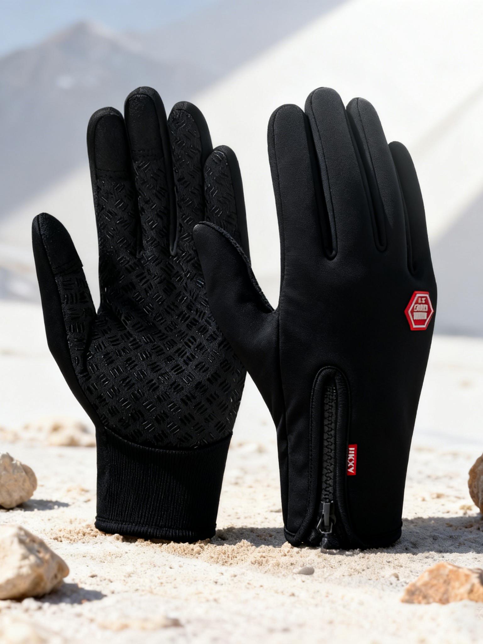 Touchscreen Gloves Winter Must-Have! Windproof, Waterproof & Anti-Slip! Perfect for Skiing & Cycling! Ultimate Outdoor Warmth - Never Have Cold Hands Again! #WinterEssentials #SkiGear #WarmGloves #OutdoorAdventure