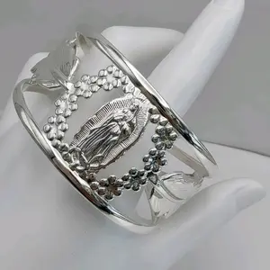 Virgin Mary beautiful bracelet silver-plated fancy gift for your love
