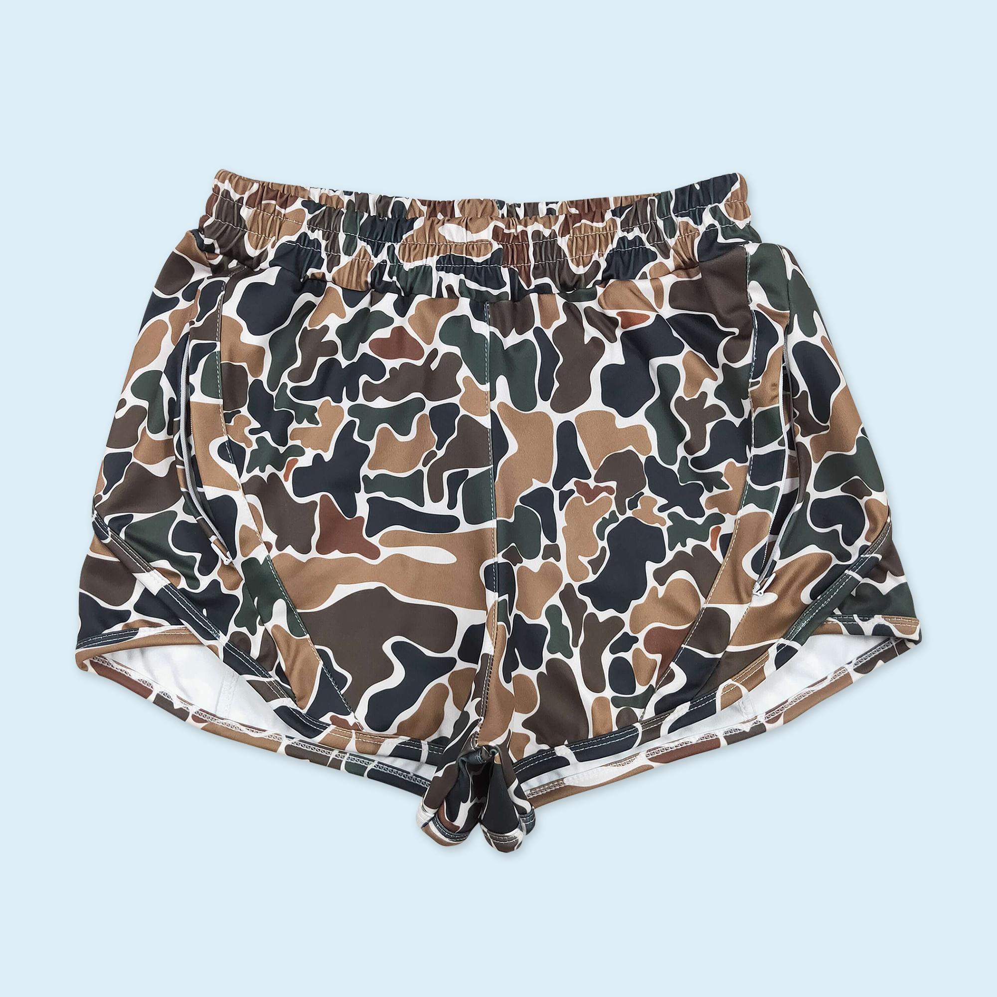 Adult women camouflage casual wear summer shorts