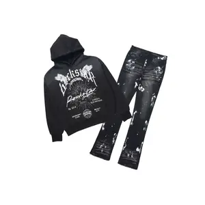 Tally Black Hoodie & Painter Jean Bundle
