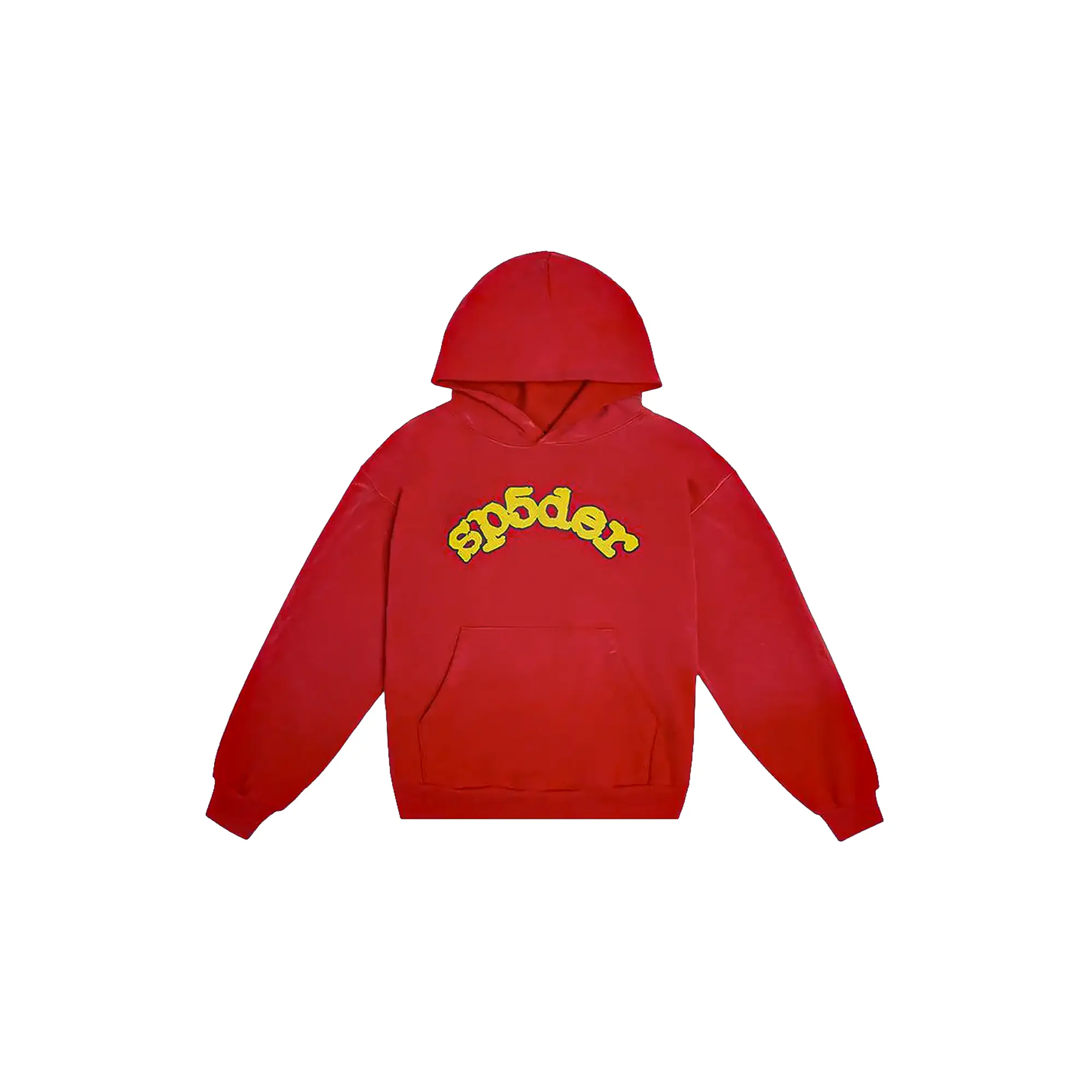 Sp5der OG Logo Hoodie "Red" SP5der08