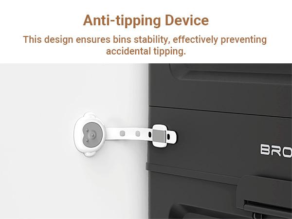 Broview V40 464Qt/600Qt/800Qt Large Stackable Storage Bins with Lid & Wheels, Extra Large Stackable Storage Bins with Dividers,19"D Closet Organizers and Storage Cabinet Shelves Collapsible Box for Home Kitchen