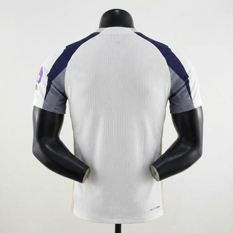 Tottenham Hotspur 2025/26 Home Player Version Soccer Jersey Match Fit Performance Shirt