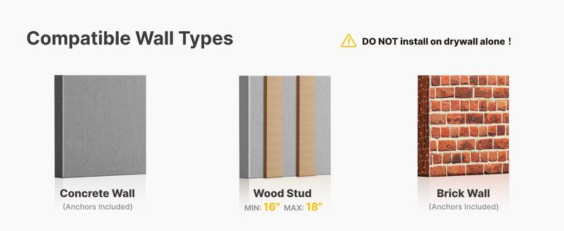 MonTEK Full Motion TV Wall Mount for 43–95 Inch TVs, Pre-Assembled TV Mount with Tool-Free Tilt, Swivel, Extension, Max VESA 800 x 400mm and 132 lbs, 16″/18″ Wood Studs