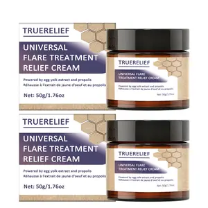 TRUERELIEF 2 Universal Flare Care,Anti-Chafing,Wound Care,Balm for Irritated Skin, Anti-Chafing, Soothing Relief with Propolis & Egg Yolk Extract,Multi-Purpose Skin Care,50g