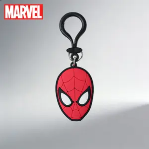Marvel Spiderman Keychain 1Pc Official Licensed PVC Material Durable Everyday Use Wonderful Gift Fans Authentic Quality Backpack Decor