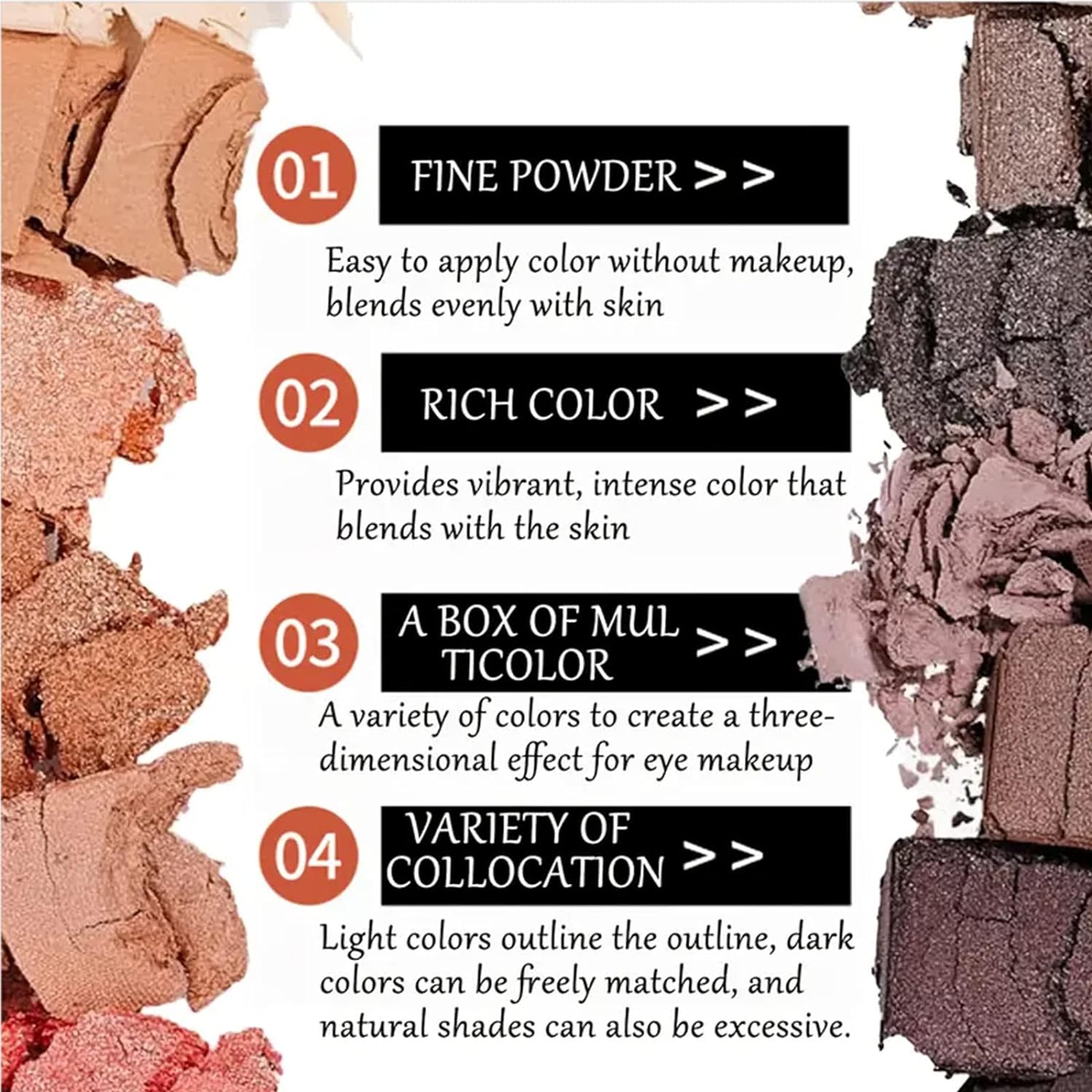 Matte+Shimmer 12 Color Makeup Nude Colors Eyeshadow Palette Waterproof Smokey Professional Beauty Makeup Kit Cosmetic naked palette Matte+Shimmer 12 Color Makeup Nude Colors Eyeshadow Palette Waterproof Smokey Professional Beauty Makeup Kit Cosmetic naked palette