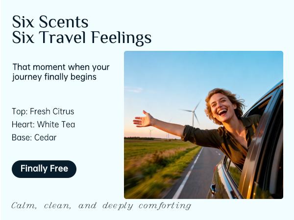 ASAKUKI Luxury Hotel Collection Essential Oils Set for Home & Diffusers - Hotel Haven, Neon & Rain, Hawaiian Aloha, Warm Encounters, Finally Free, Adventurer’s Rush fragrance