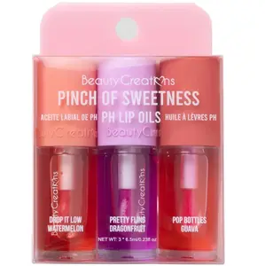 Beauty Creations Pinch of Sweetness PH Lip Oils Trio - The Reds