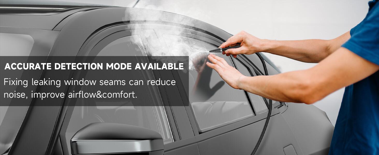 ANCEL L100 Automotive Smoke Machine EVAP Smoke Leak Detector with Digital Pressure Gauge, Air Smoke Dual Modes, Automotive Car Vacuum Leakage Locator All Systems Leak Detector for All Pipes Car Truck