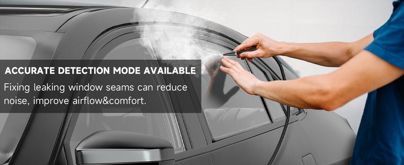 ANCEL L100 Automotive Smoke Machine EVAP Smoke Leak Detector with Digital Pressure Gauge, Air Smoke Dual Modes, Automotive Car Vacuum Leakage Locator All Systems Leak Detector for All Pipes Car Truck