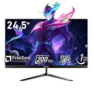 24.5inch FHD 1080p Gaming Monitor with 200Hz Ultra-Smooth Display | HDMI/VGA Dual Interfaces | Tilt-Adjustable Stand - Versatile for Gaming & Productivity