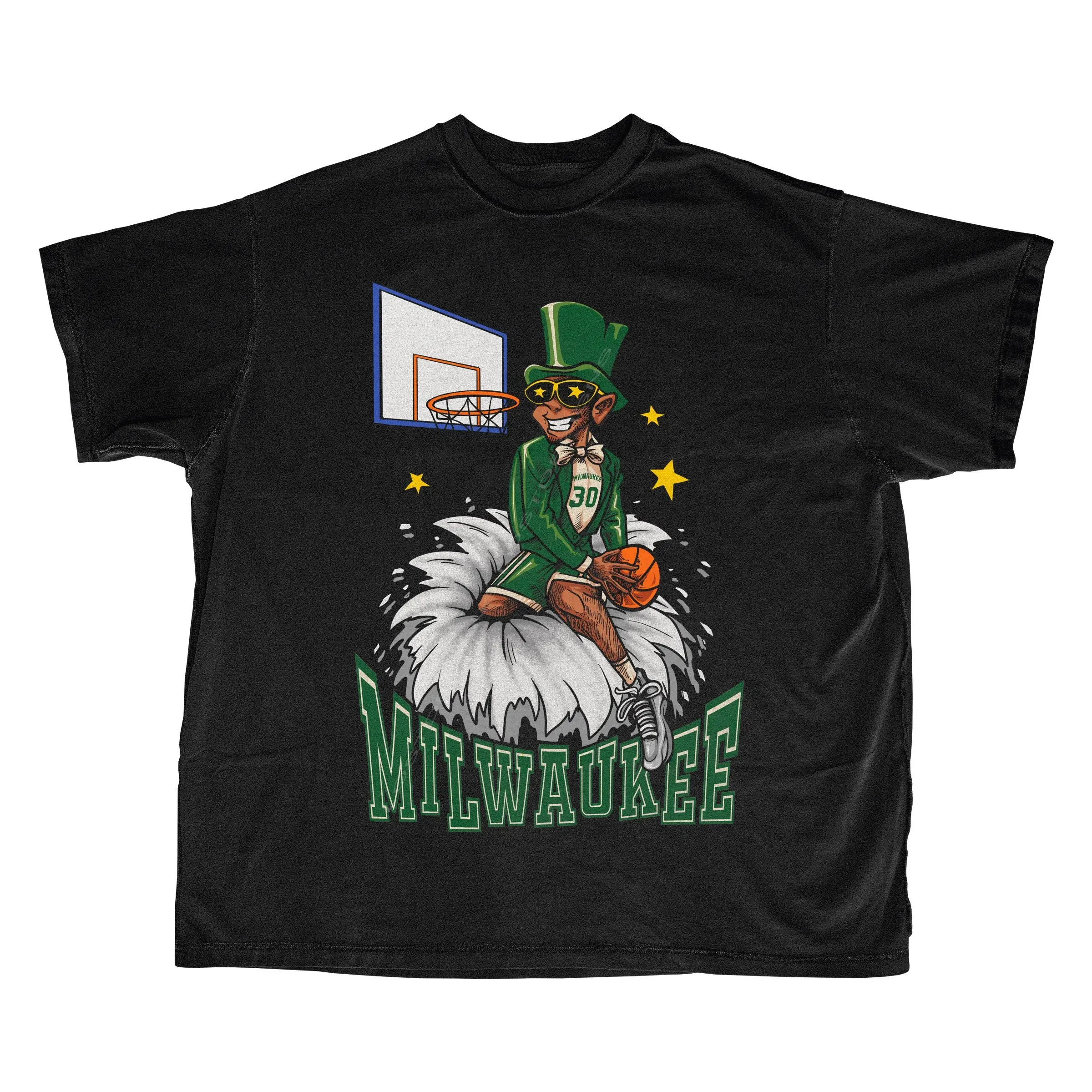 Milwaukee Basketball T Shirt, Vintage Milwaukee Basketball Shirt, Graphic Milwaukee Basketball Shirt