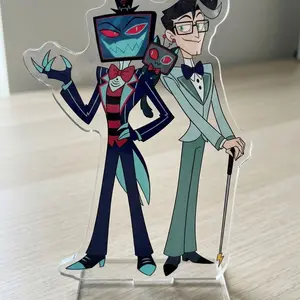 Hazbin Hotel Vox Standee, Vee Acrylic Standee, Vox Desk Decor