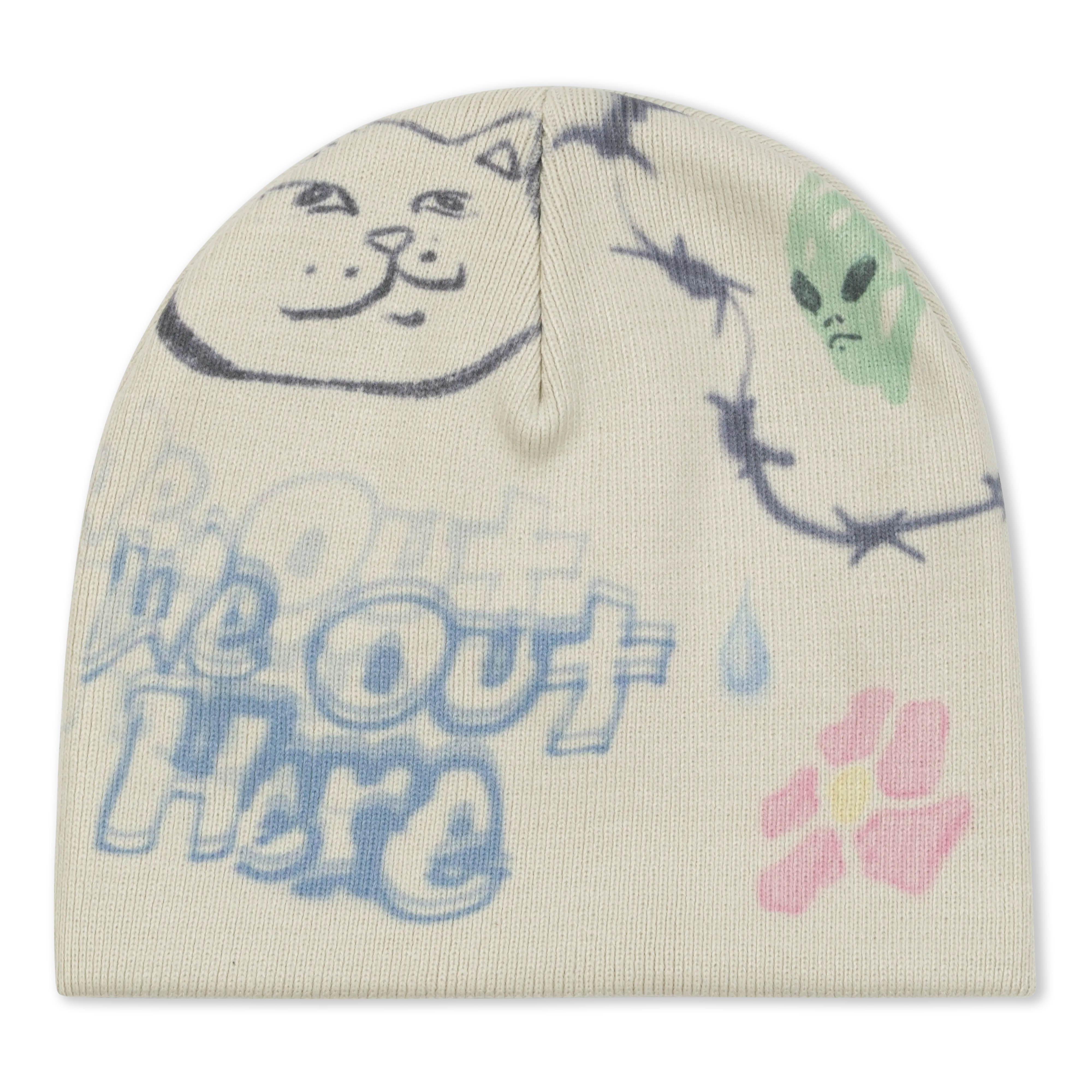Goosebumps Skull Beanie (Bone)