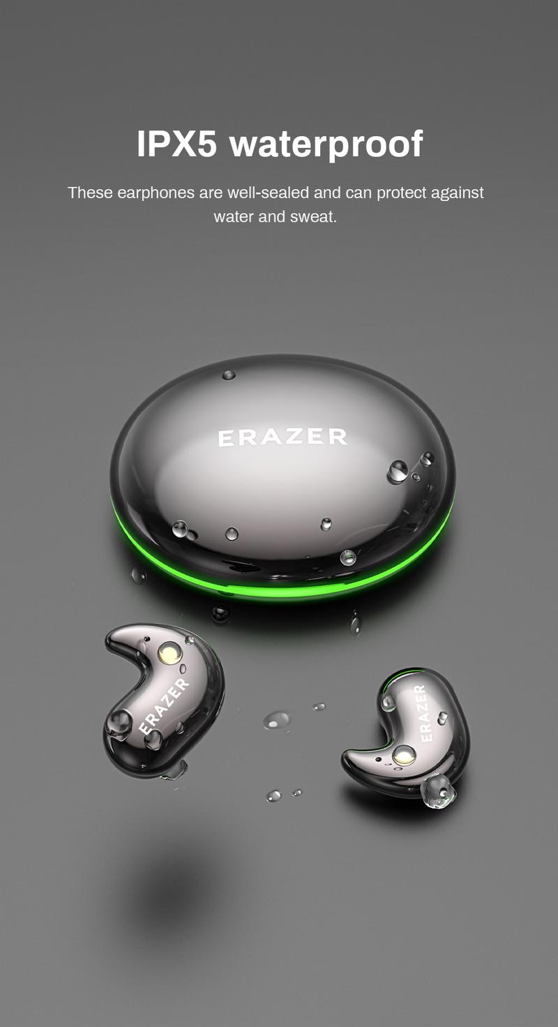 ERAZER XF58 Mini Invisible Headphones Bluetooth 5.4 True Wireless In-Ear Earphones sport Audio Sleeping Earbuds audifonos bluetooth wireless headphones noise cancelling headphones gamingheadset