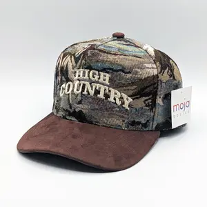 High Country - Jacquard Premium Snapback High Quality Hat Baseball Cap Adjustable Embroidered Hat Casual Hat