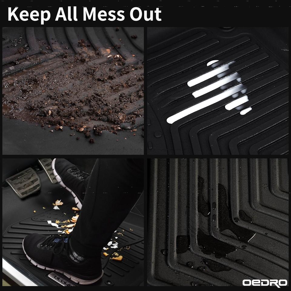 YITAMOTOR Floor Mats & Cargo Liner Fit for 2021-2025 Jeep Grand Cherokee L (ONLY for 6 Seat), TPE All Weather Custom Fit 3 Row Floor Liners and Trunk Liner,(Without Center Console) YITAMOTOR Floor Mats & Cargo Liner Fit for 2021-2025 Jeep Grand Cherokee L (ONLY for 6 Seat), TPE All Weather Custom Fit 3 Row Floor Liners and Trunk Liner,(Without Center Console)