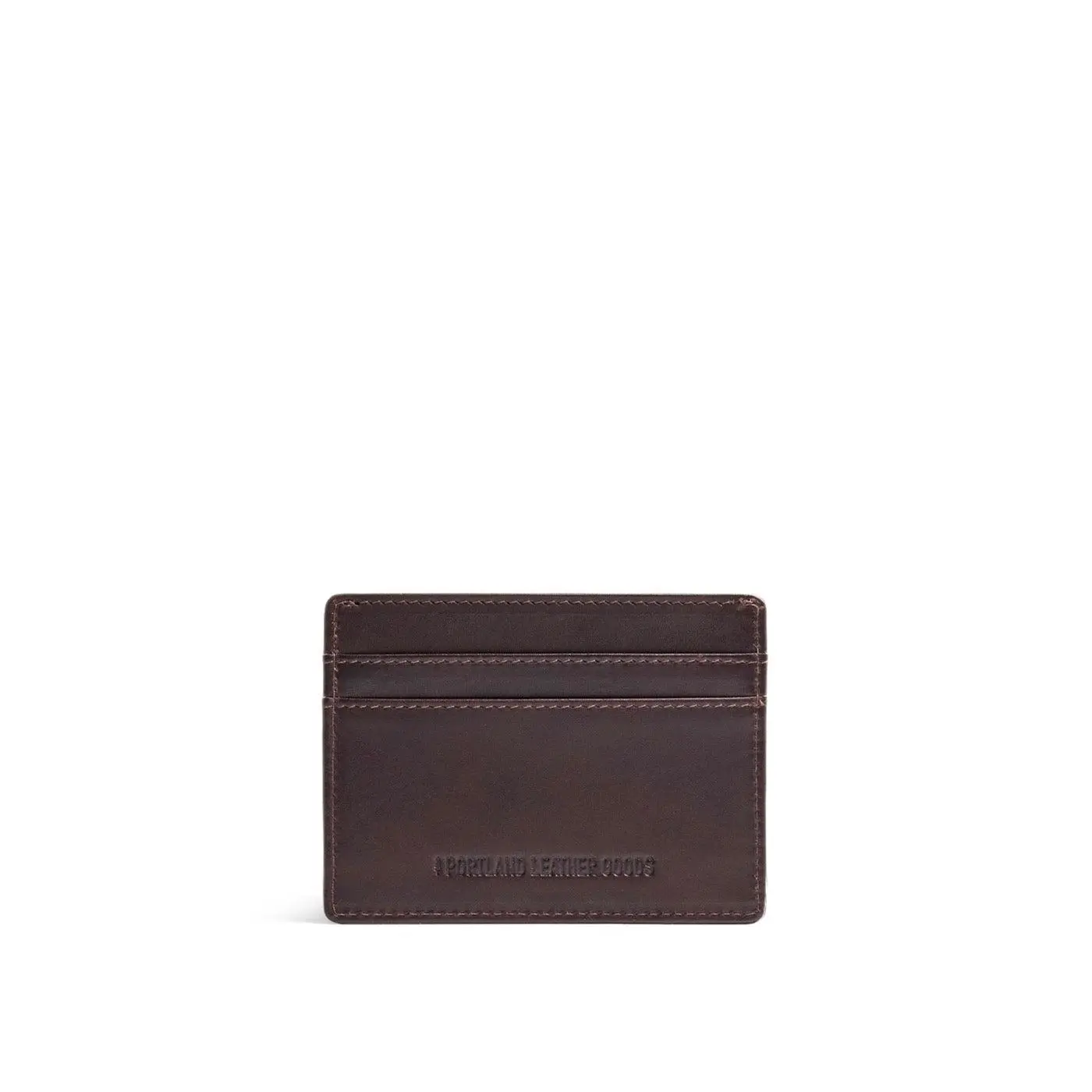 Portland Leather Highlander Card Holder - Slim Card Storage - Leather Card Holder, Compact Design, Everyday Carry