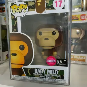 flocked baby Milo - bape - vinyl figure