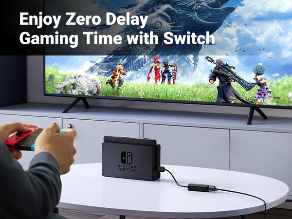 UGREEN USB to Ethernet Adapter, 1000Mbps Plug and Play Ethernet Adapter with USB 3.0, Driver Free, RJ45 LAN Network Dongle Compatible with Nintendo Switch, Laptop, PC, MacBook, Windows, macOS, Linux