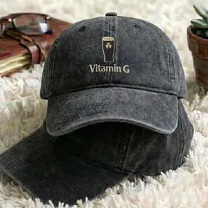 [Made-To-Order] Vitamin G Embroidered Hat: St Patrick's Day Baseball Cap