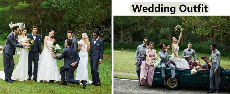 Men's Classic Fit Dress Pants Flat Front Straight Formal Pants Wrinkle Free Expandable Waist Suit Pants Casual Menswear