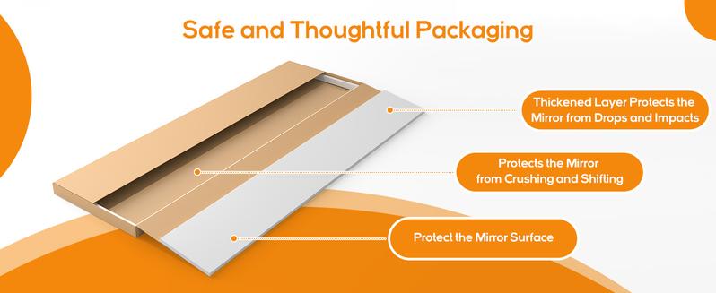 [Summer Deal] Full Length Mirror Body Mirror Floor Standing Mirror Hanging or Leaning Against Wall, Aluminum Alloy Thin Frame Decor