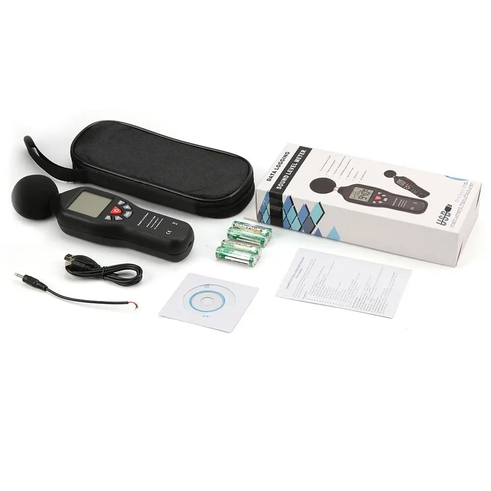 Professional Digital Sound Meter with Back light Display