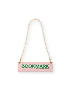 Oh So Pretty Bookmark - Bookmark Purse with Pocket & Carrying Handle