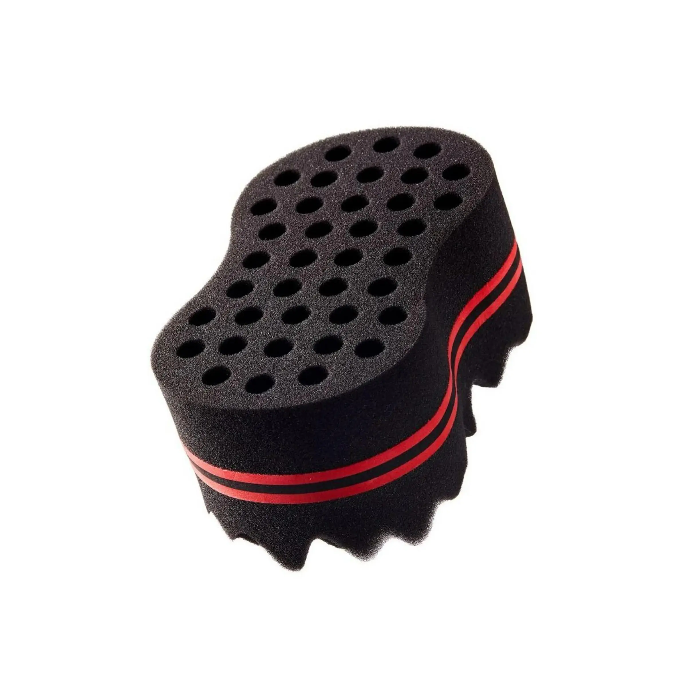1pcs Hair Sponge Barber Twist Curl Brush Sponge African Curl Comb, Sponge Large Hole Hair Comb, Twist Sponge, Magic Sponge Brush, Sponge for Curly Hair, Curl Defining Brush, Twist Styler Brush, Hair Styling Brush, Hair Care Tool, Hair Styling Tools