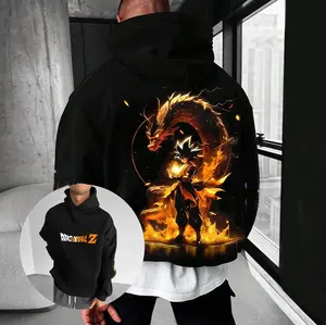Youth & Adult Oversized Dra.gonBall Gokku Streetwear, Casual Pullover Perfect Gokku 2 Sides Shirt, Anime Lovers Shirt, Streetwear, Gift For Men For Women, Birthday Gift