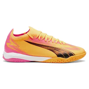 PUMA Mens Ultra Match Indoor Soccer Cleats Indoor - Orange