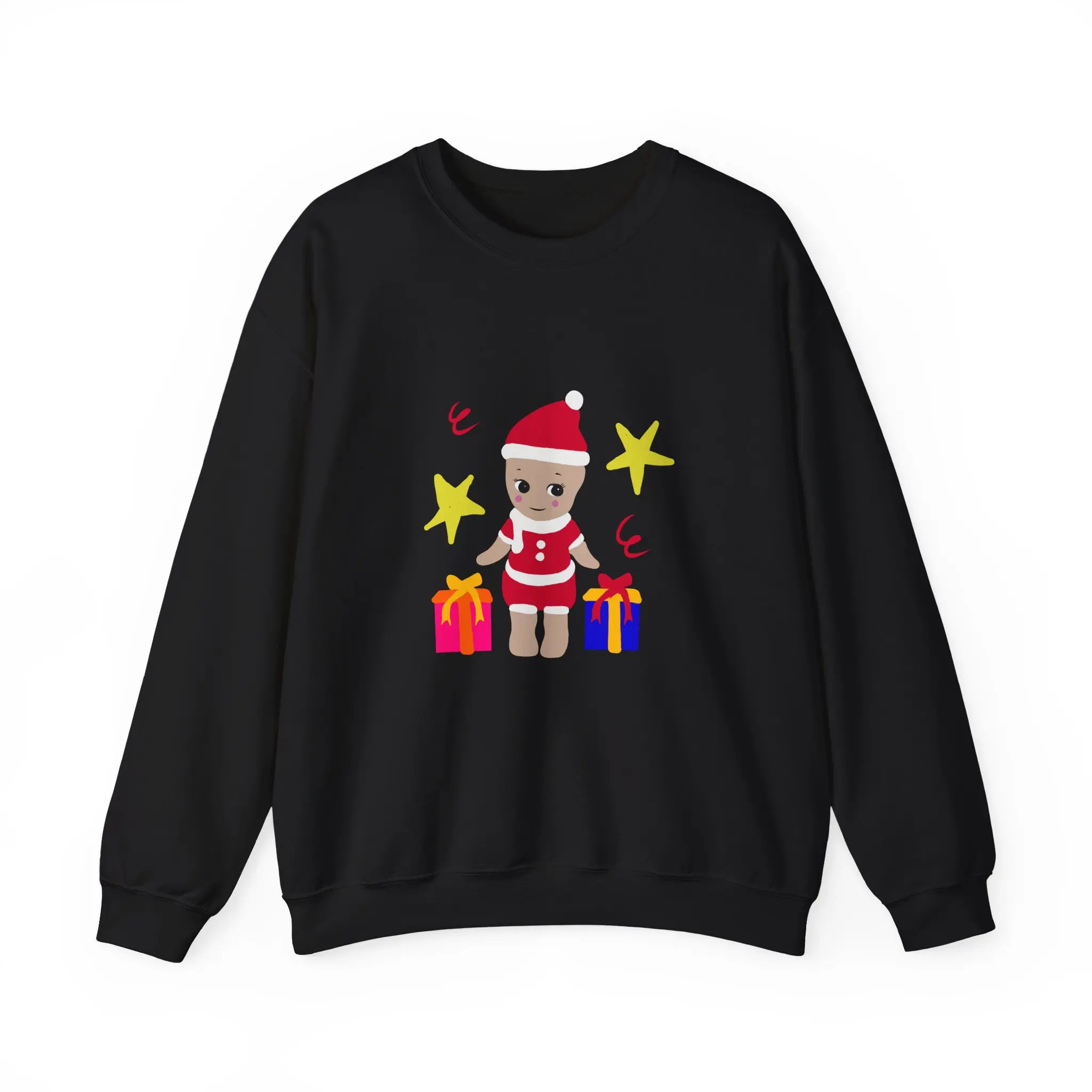 angel  christmas Unisex Heavy Blend Crewneck Sweatshirt