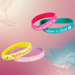 Faith Silicone Bracelet Sets – Inspirational Wristbands