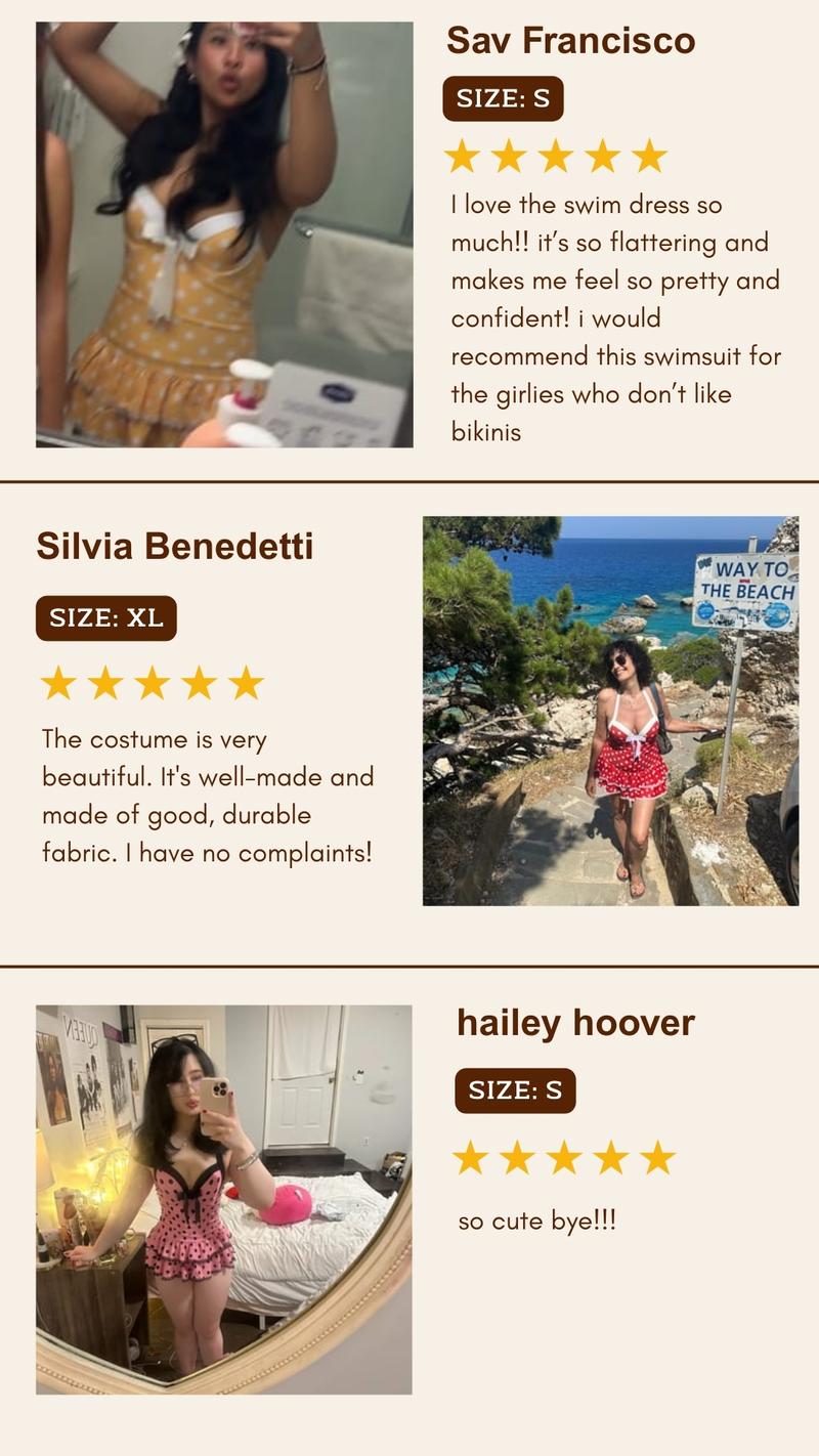 PINK 1940S HALTER POLKA DOTS BOW ONE-PIECE SWIMSUIT Vintage Charm Dainty Bow Ruffled Hem Comfortable Fit Backless Design Womenswear Comic Womenswear