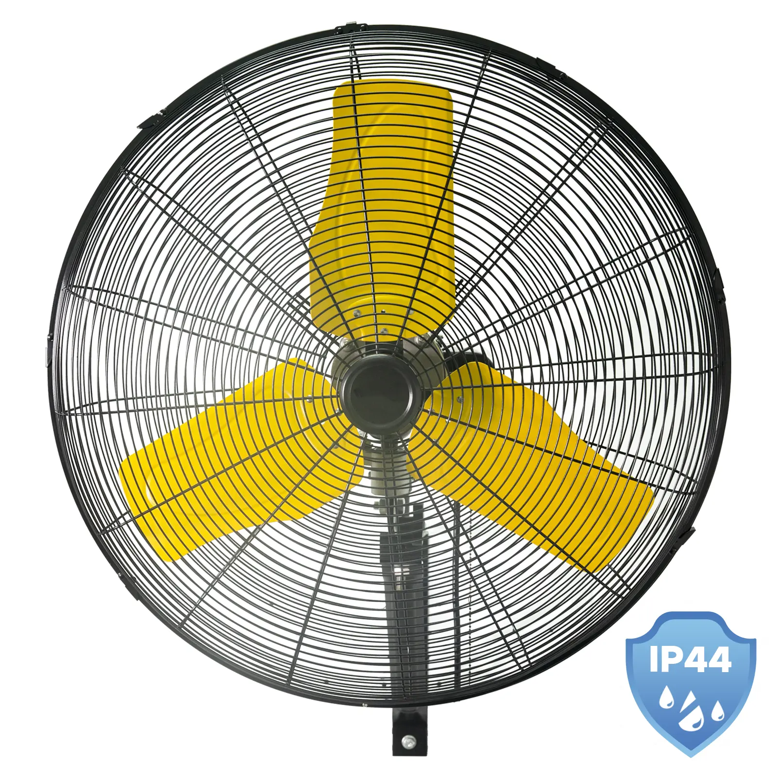 8800 CFM 24" Outdoor Oscillating Wall Fan, High Velocity 3-Speed Waterproof Professional Outdoor Fan, Heavy Duty Industrial Wall Mount Fans for Patio, Commercial, Garage, Warehouse, UL Listed