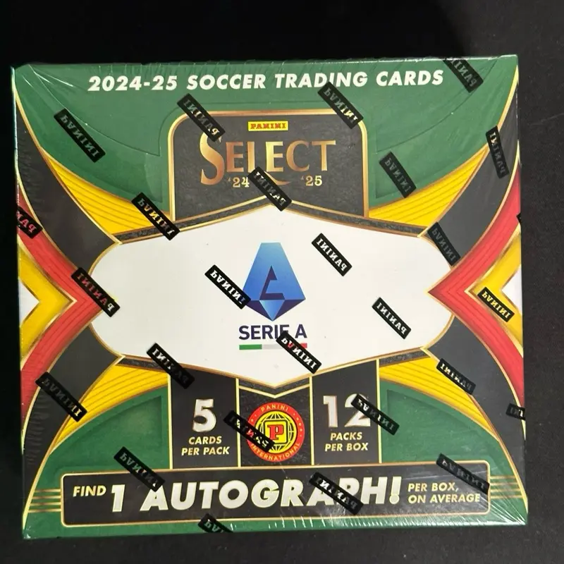 2024/25 Panini Select Serie A Soccer International Hobby Box