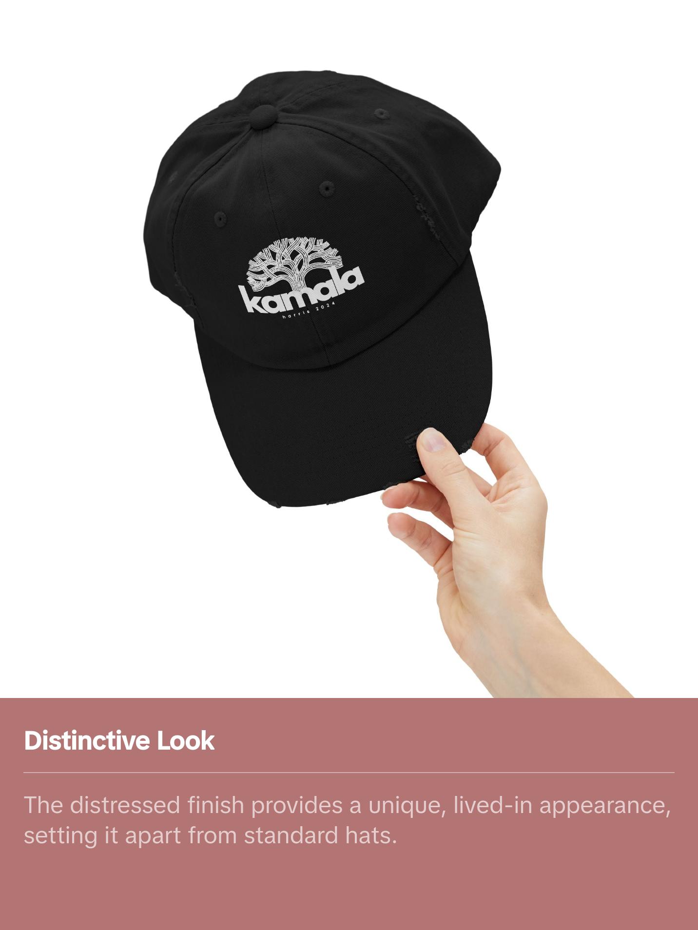 Kamala Oakland Roots - Kamala Harris Hat - Distressed Hat