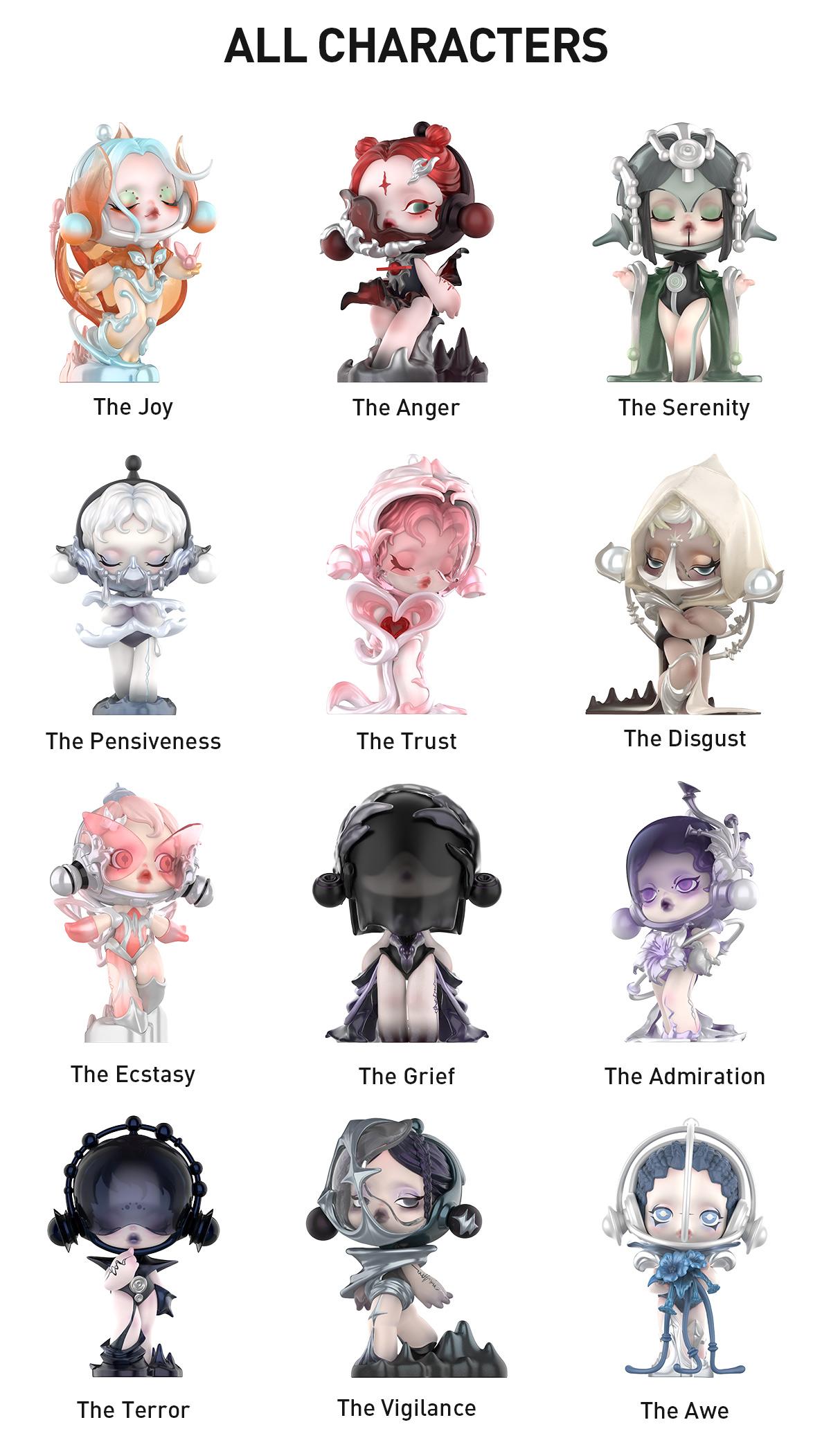 POP MART SKULLPANDA The Sound Series Figures POP MART SKULLPANDA The Sound Series Figures