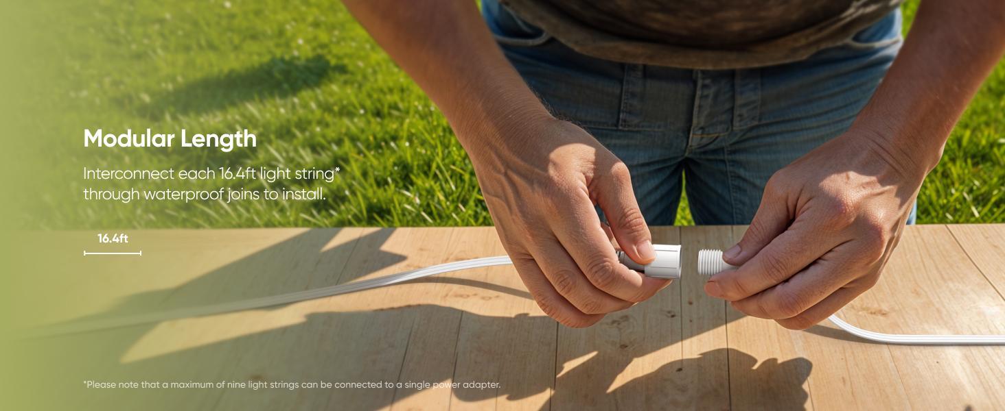 【Special Bundle】eufy Permanent Outdoor Lights E22, 100ft with 60 Triple-LED Lights, Smart RGBWW for Christmas, Daily and Holiday, IP67 Waterproof, AI Lighting Themes for Christmas Decorations, Links with Cameras Dimmable Customization