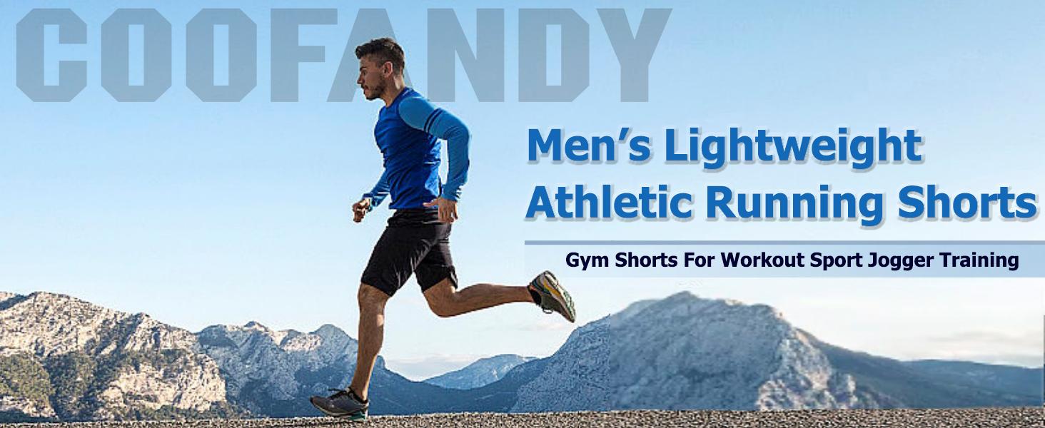 Men's Athletic Running Shorts 2 Pack Gym Workout Shorts Quick Dry Sports Training Shorts with Pocket jortsmen