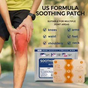 Soothing Herbal Heat Patches for Knees and Joints, Multi Use Warming Patches with Natural Botanicals for Shoulders, Arms and Back Comfort, Long Lasting Body Care Patches for Daily Relaxation Gentle