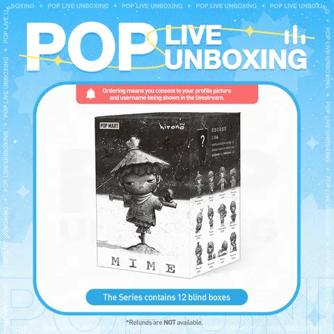 [POP NOW]Hirono Mime Series Figures, Blind Box POP MART