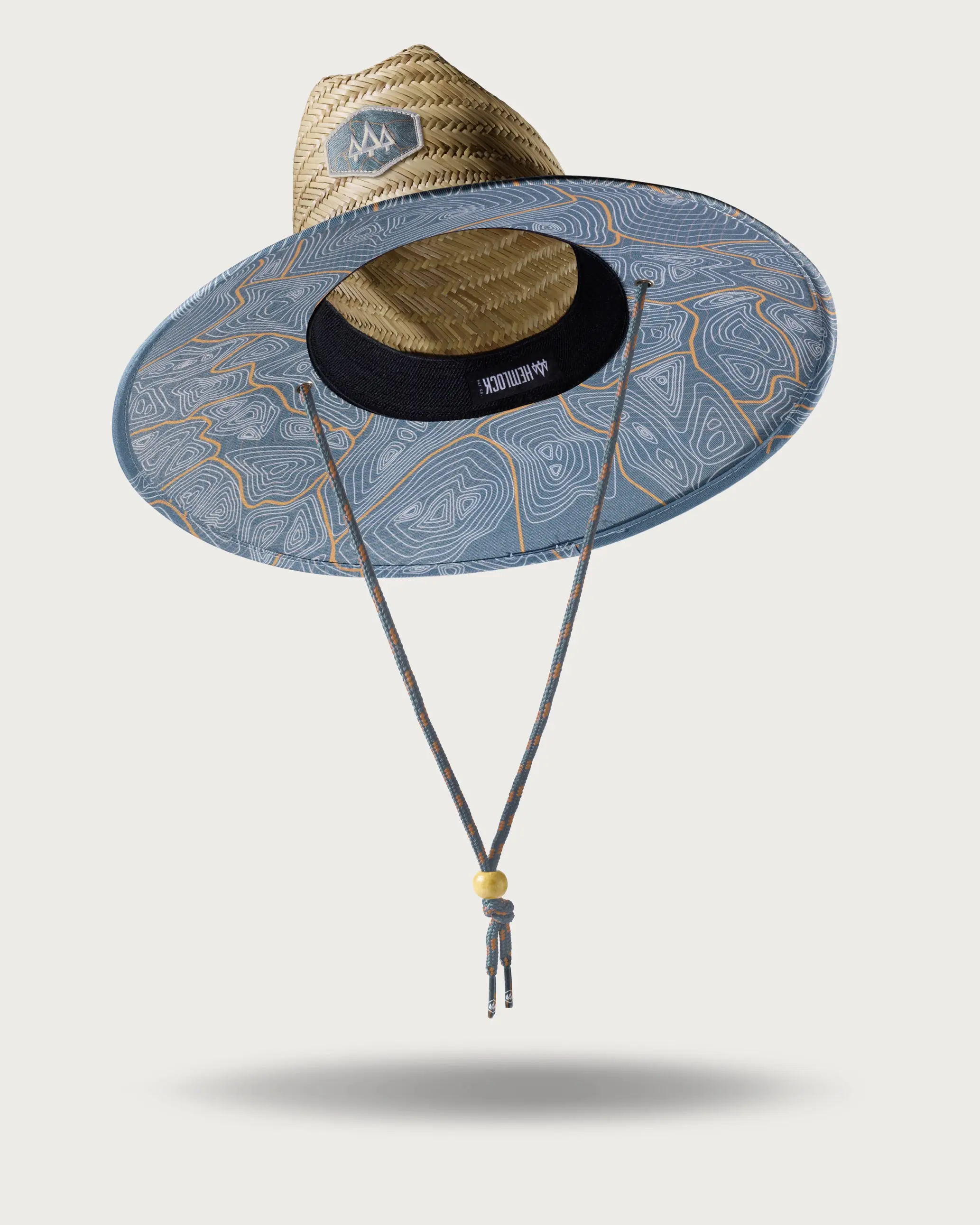 Nomad UPF50+ Outdoor Lifeguard Straw Hat with Adjustable Drawstring, Outdoor Hats, Adjustable Sun Hat, Casual Hat