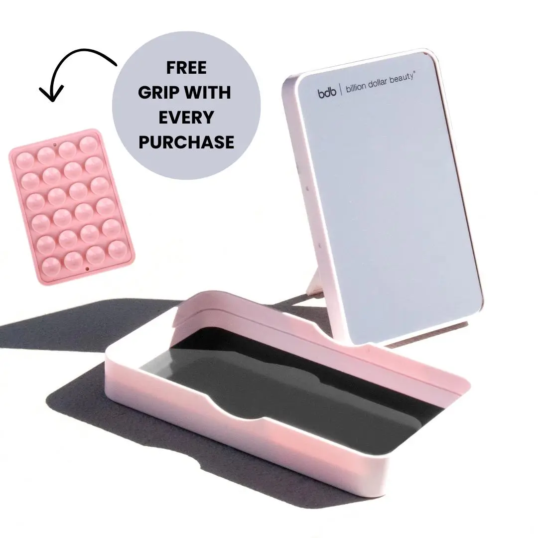 Billion Dollar Box with Mirror and Magnetic Base for Compact Makeup Storage Billion Dollar Box with Mirror and Magnetic Base for Compact Makeup Storage