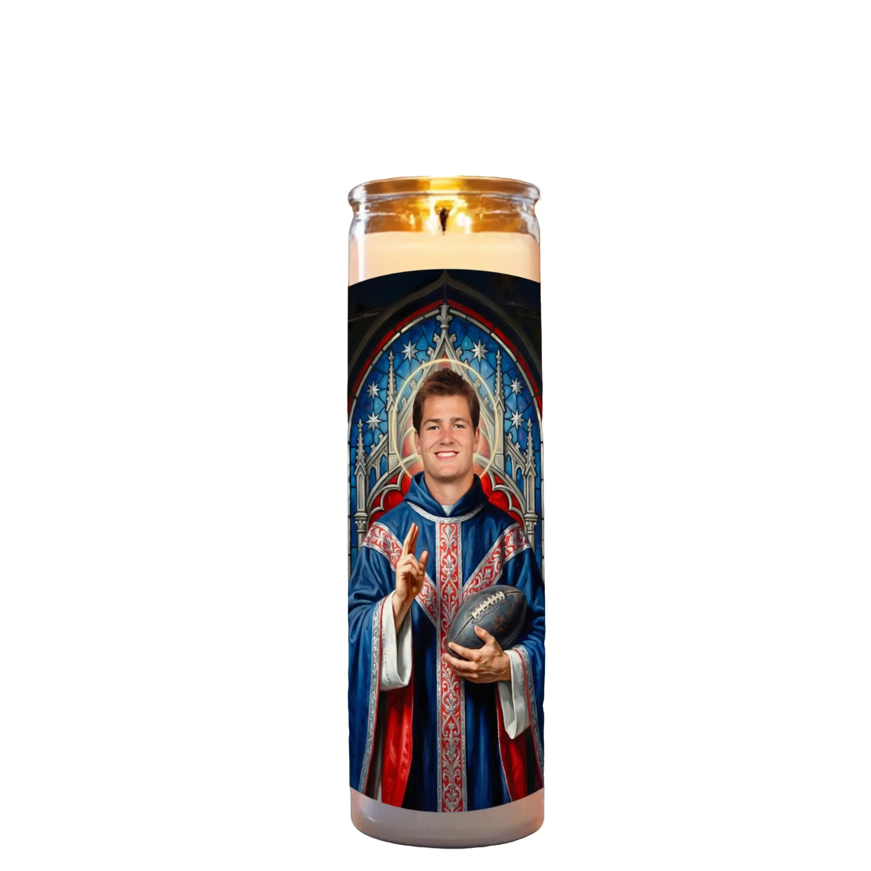 Drake Maye Celebrity Prayer Candle