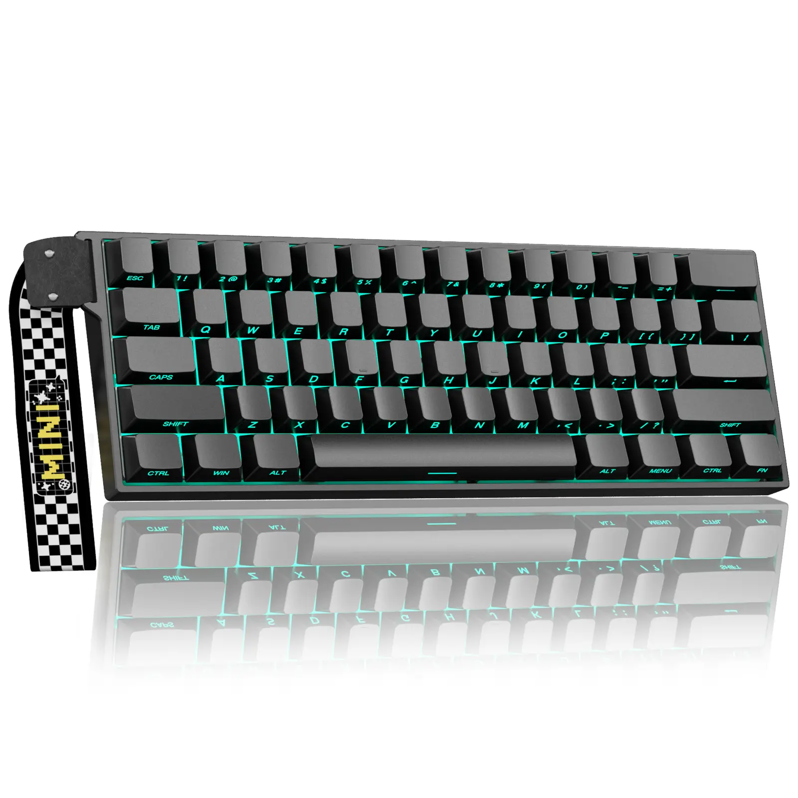 [New]AULA MINI60 HE PRO Wireless Hall Effect Mechanical Gaming Magnetic keyboard for FPS & Esports, 60% Tri-Mode Wireless Bluetooth/2.4G/USB-C, Rapid Trigger, 8000Hz, Hot Swappable,RGB Backlight pc accessories, Gaming Keyboard, Keyboards, Wireless Keyboar